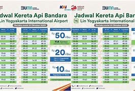 Harga Tiket Kereta Bandara Yia 2024